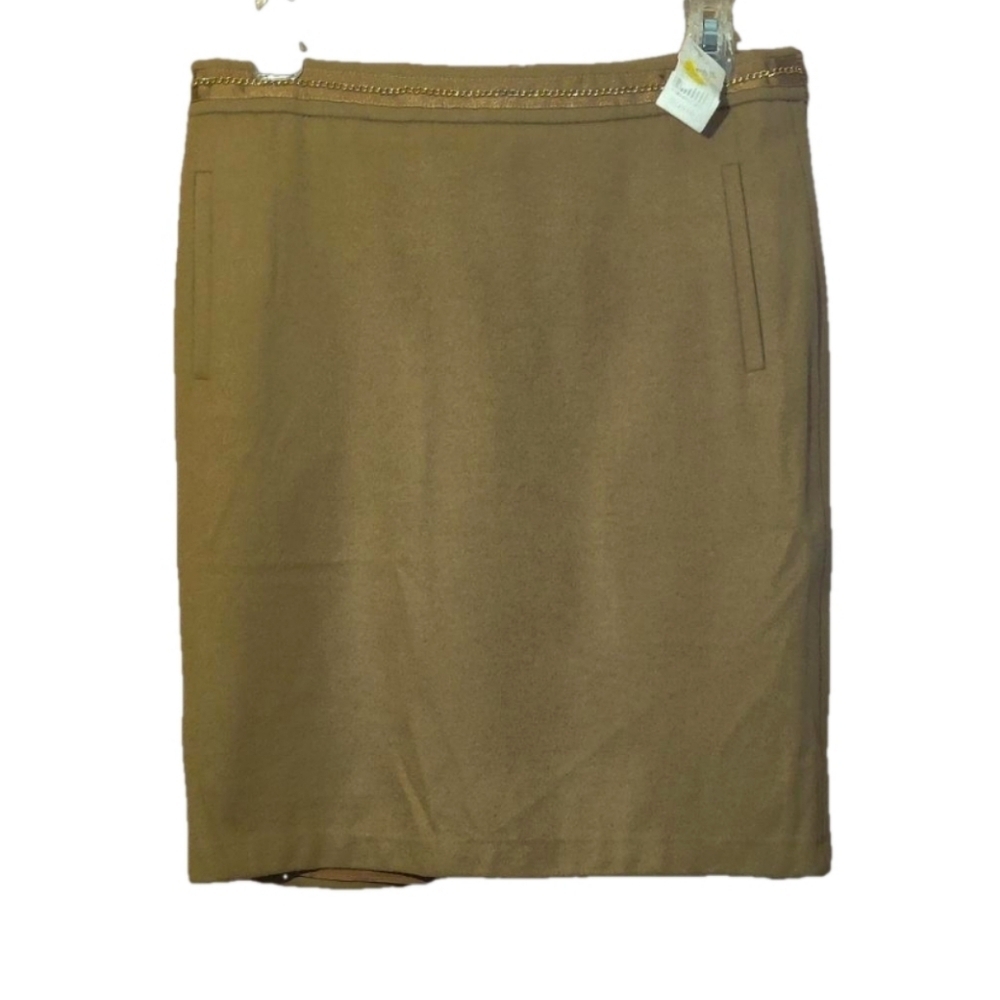 Yargici Women's Wool Pencil Skirt NWT Size 40 (8)